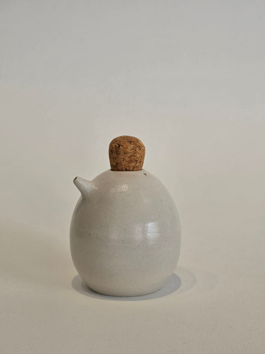 Soy Boy #2 ceramic soy sauce dispenser by Kura Studio, handmade Australian stoneware