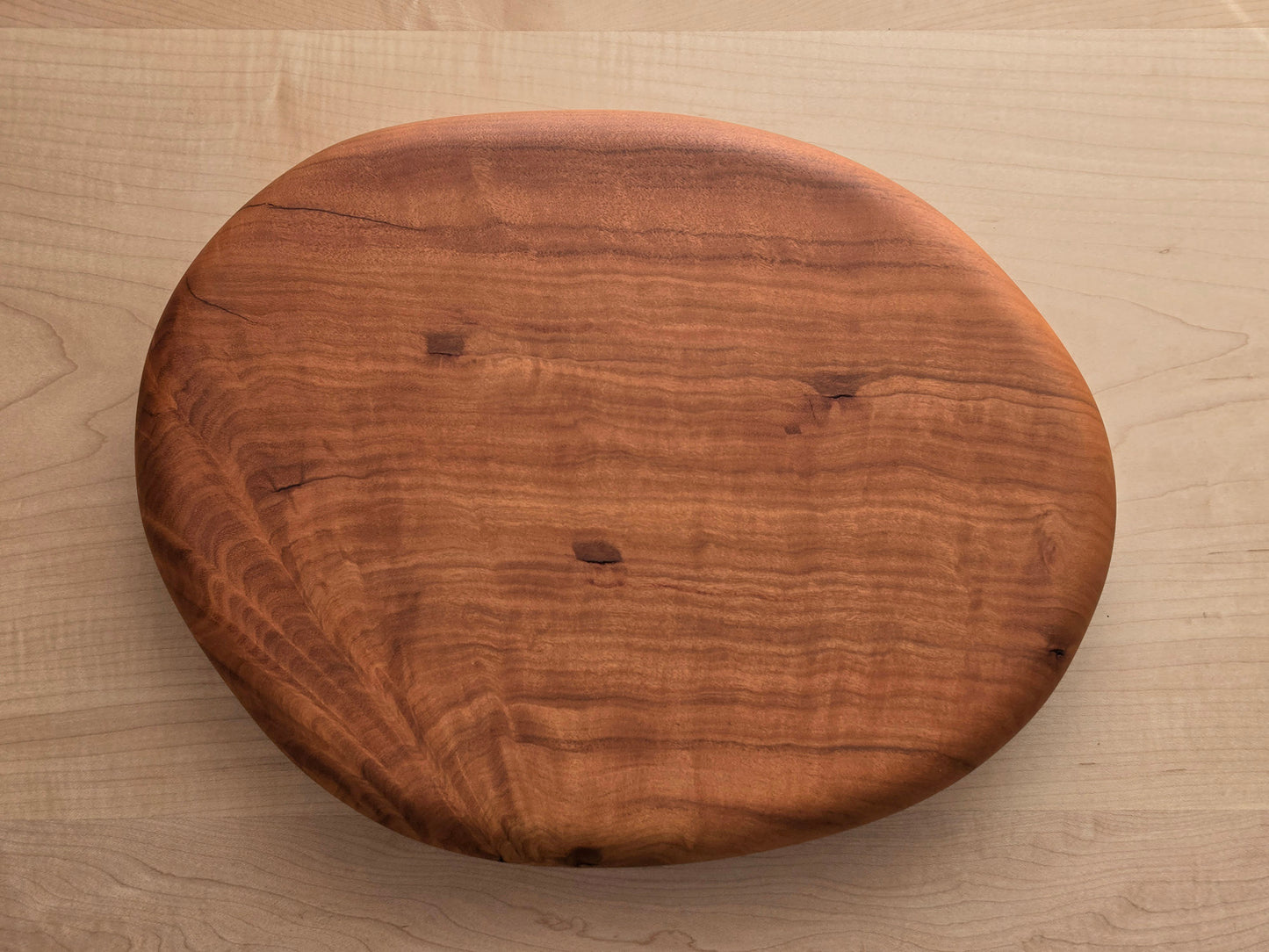 Pebble Board in Wandoo by Nathan Day Design, handcrafted organic timber serving board