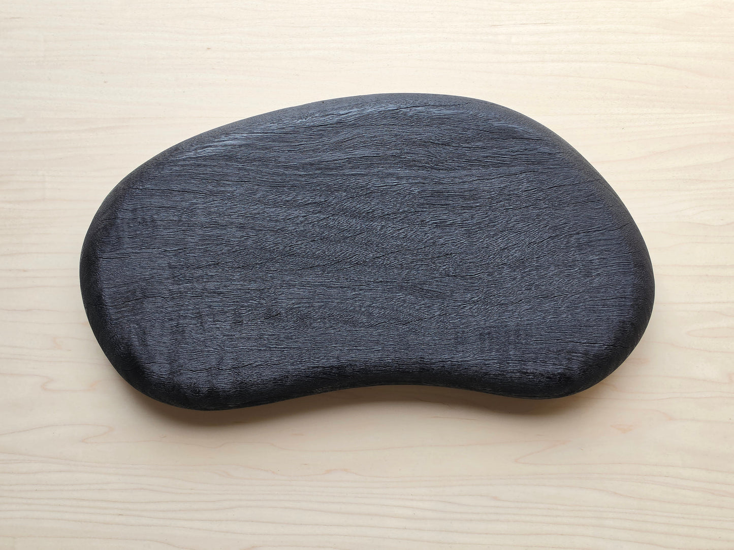 Pebble Board in scorched Marri by Nathan Day Design, handcrafted organic timber serving board