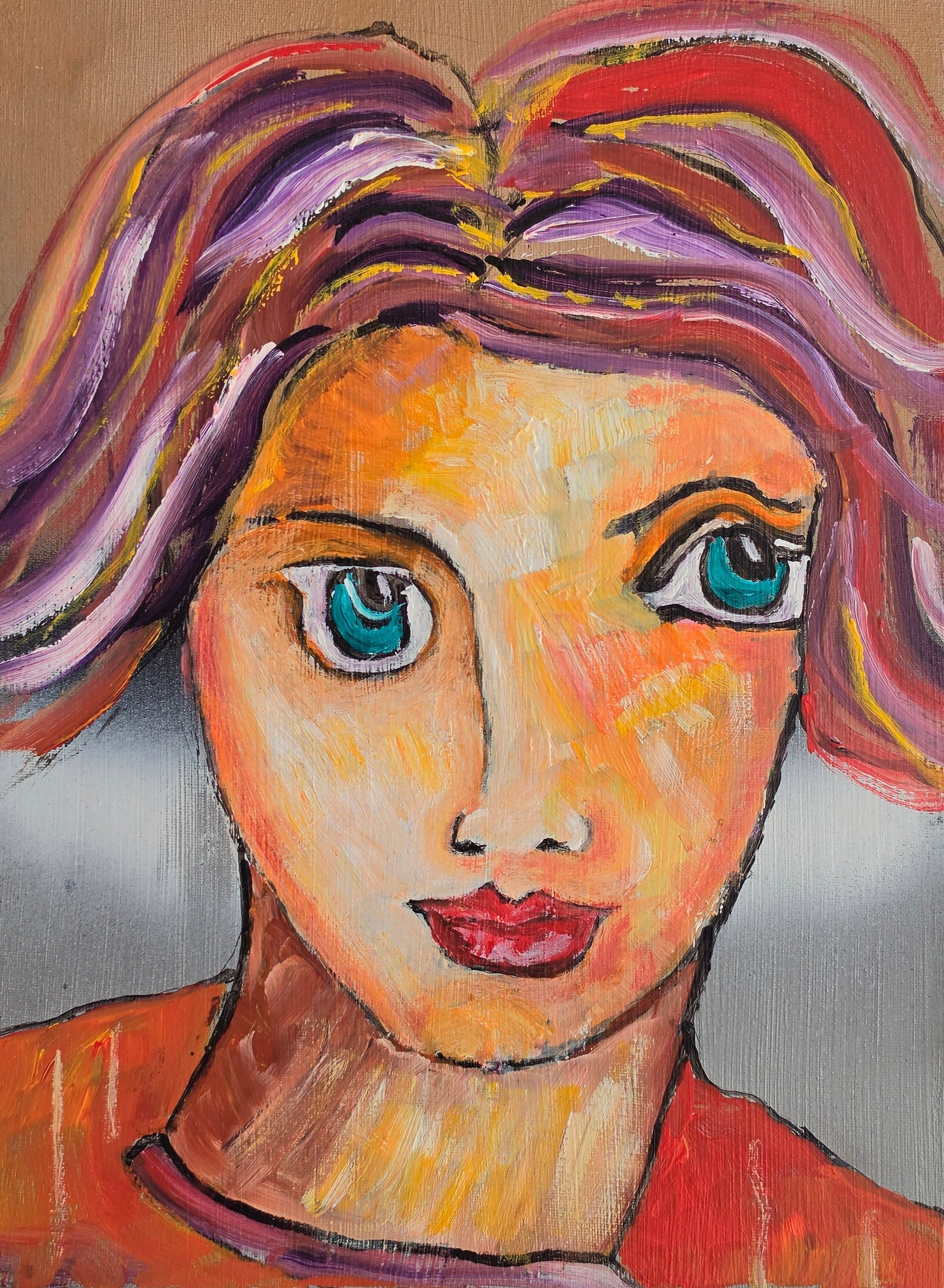 'Faces' by Patrick Bloomer, original Australian artwork