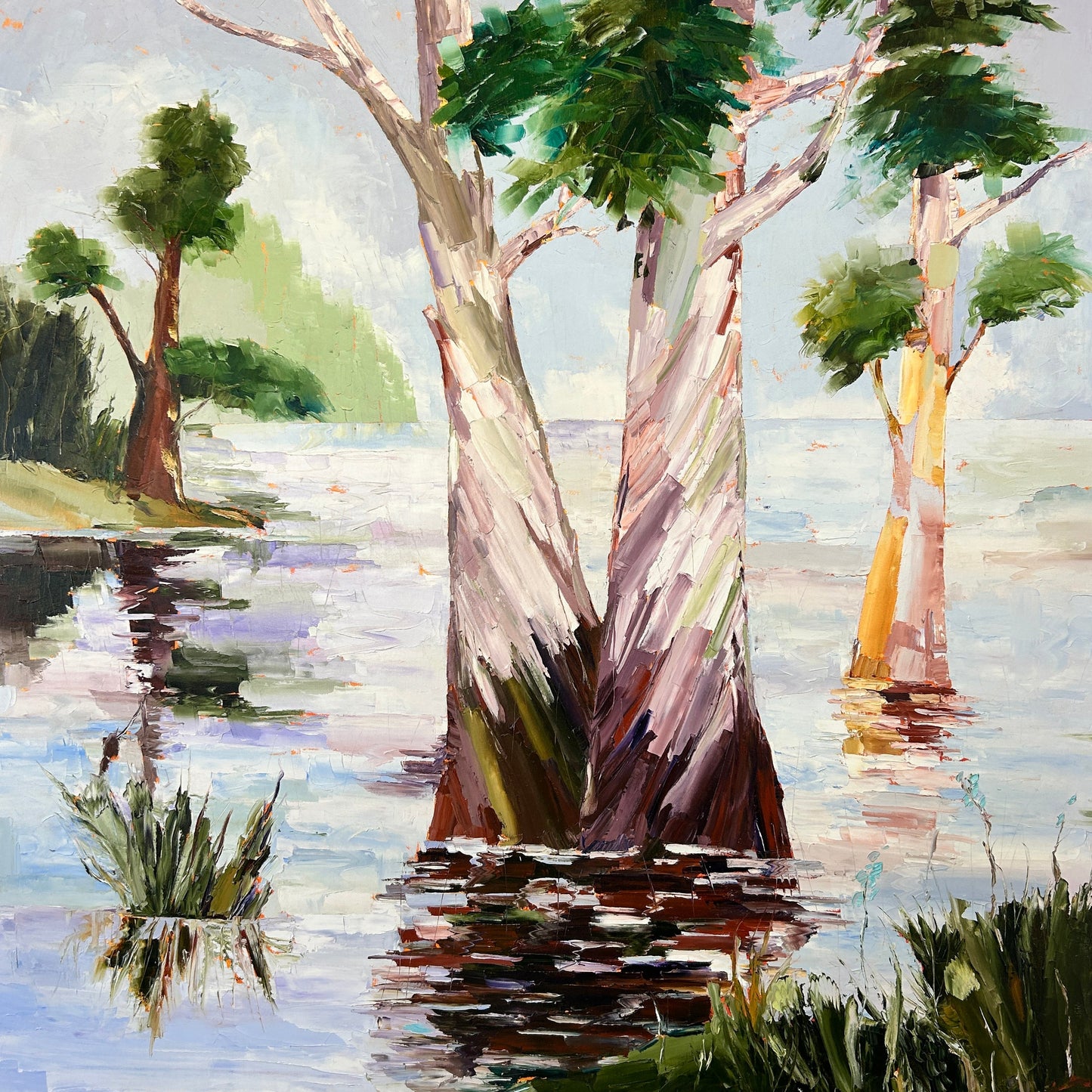 'River Gums Avon Valley' by Britt Dunbar, original Australian artwork