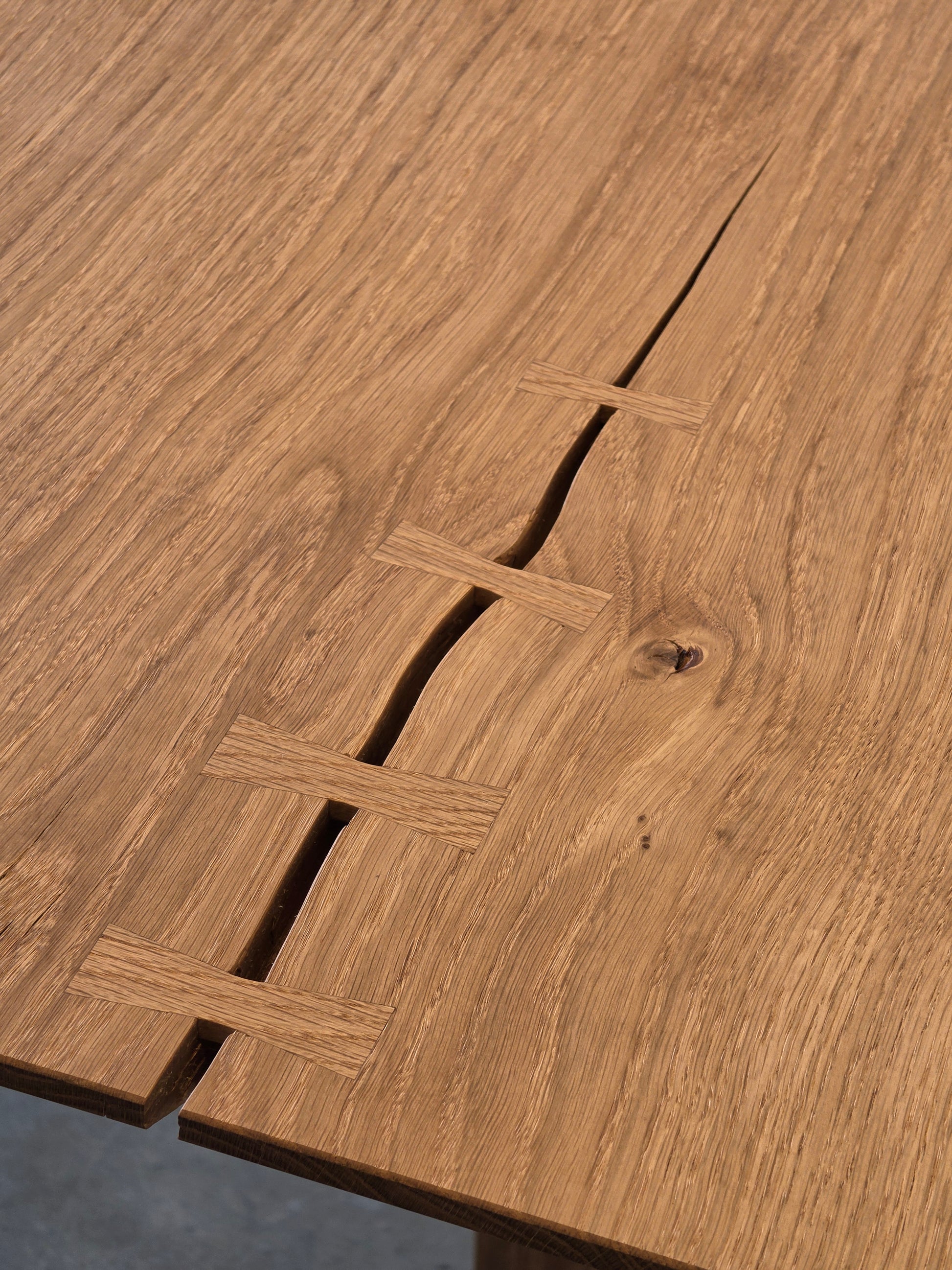 Peak Dining Table bespoke timber dining table by Nathan Day Design – view 4