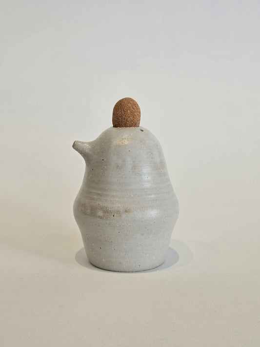 Soy Boy #1 ceramic soy sauce dispenser by Kura Studio, handmade Australian stoneware