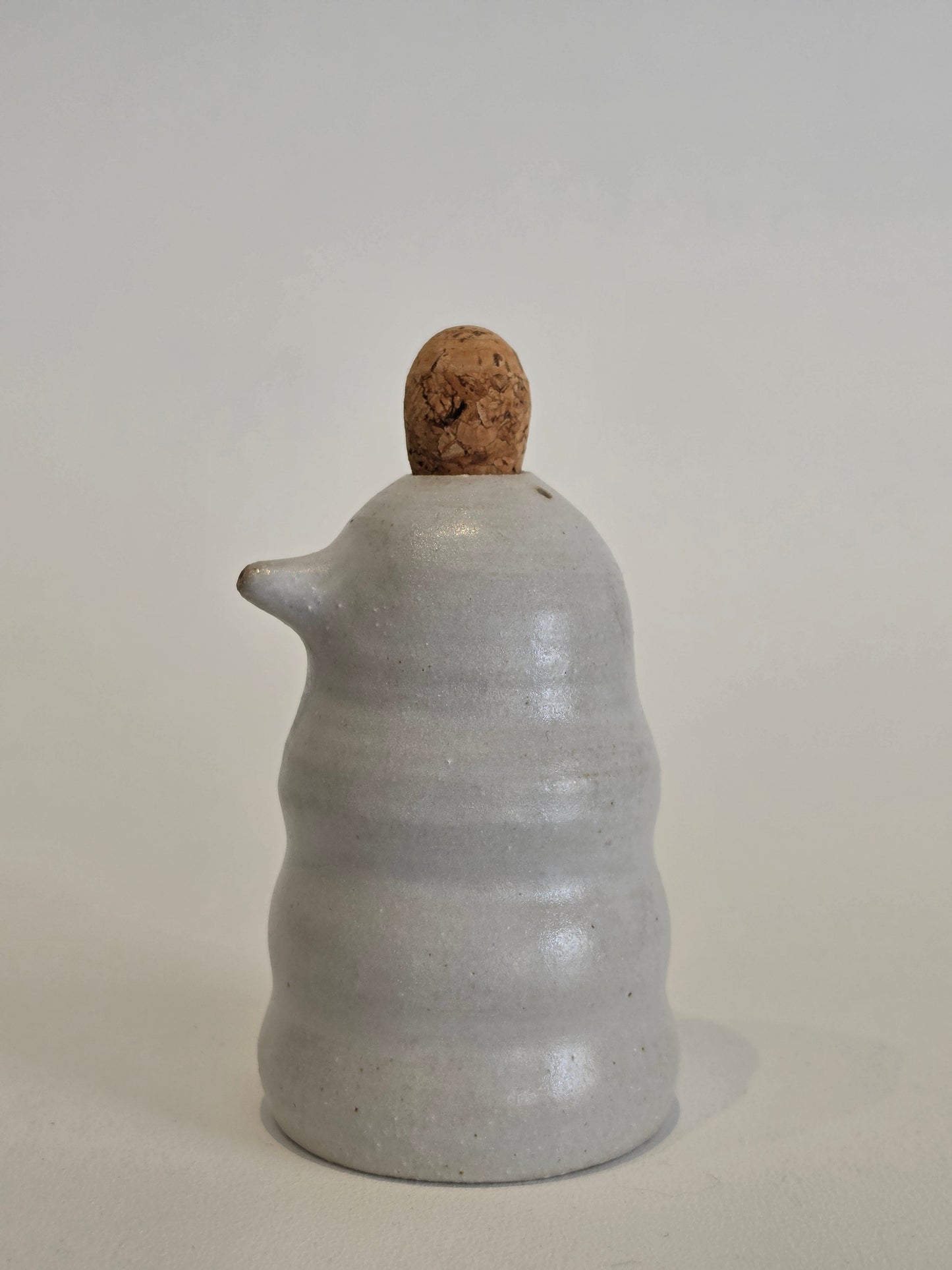 Soy Boy #8 ceramic soy sauce dispenser by Kura Studio, handmade Australian stoneware