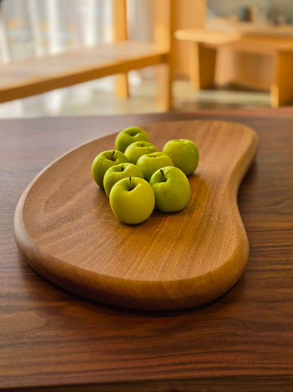 Sculpted Pebble fruit bowl in storm-fallen Tuart by Nathan Day Design – alternate view