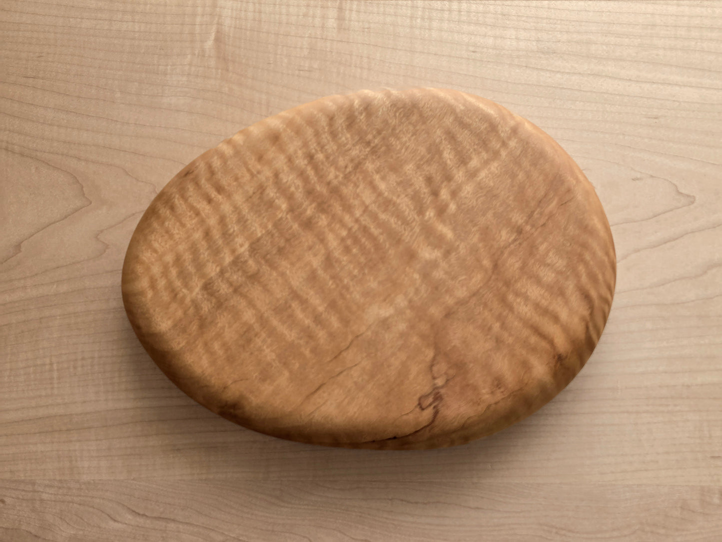 Pebble Board in Blackbutt by Nathan Day Design, handcrafted organic timber serving board