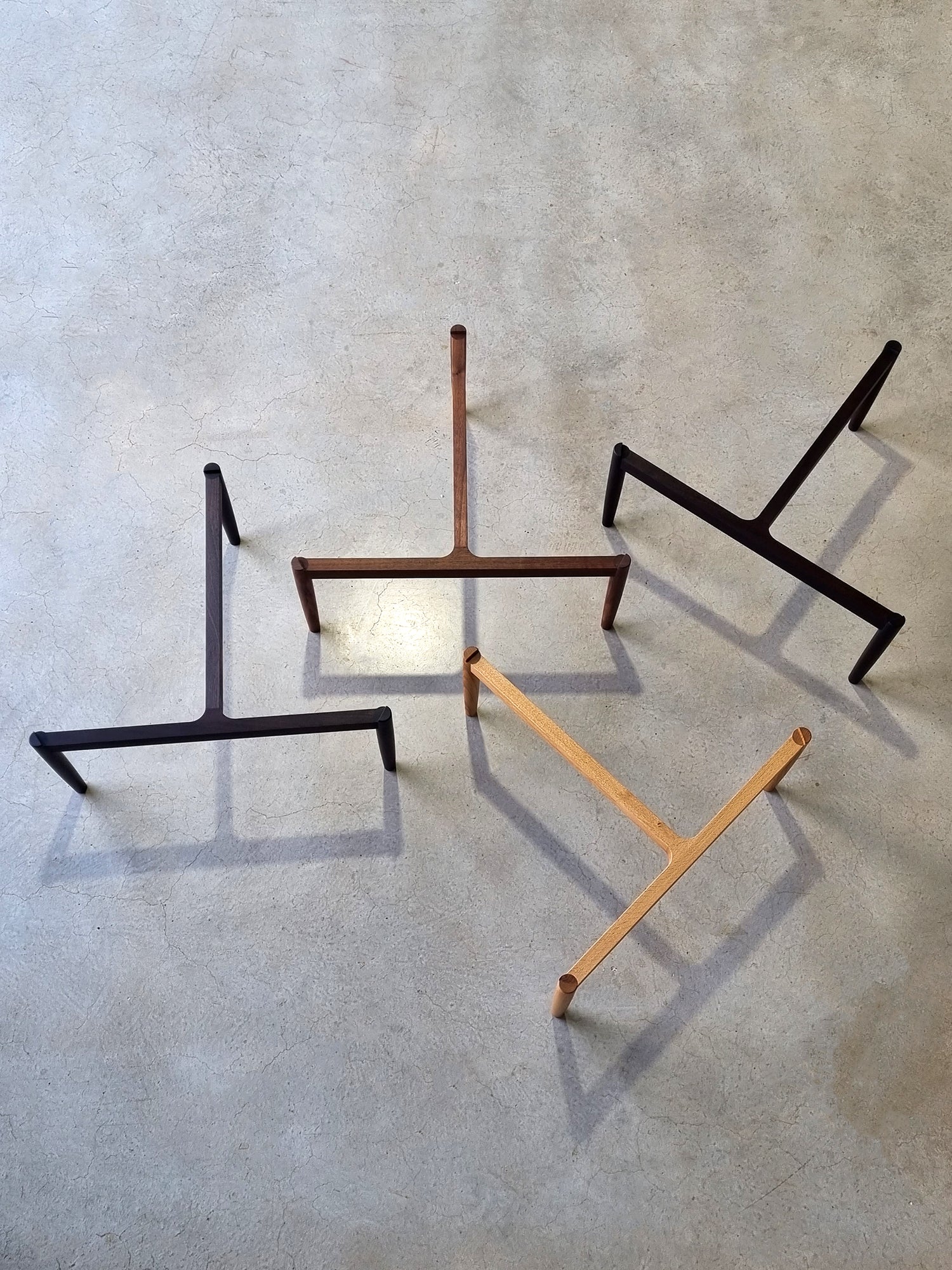 3,2,1 Coffee Table in solid Oak by Nathan Day Design, Australian designer furniture