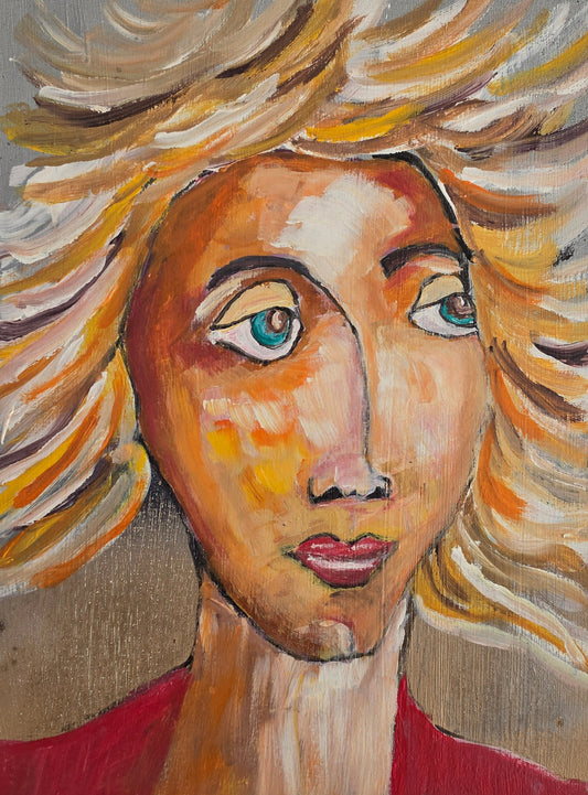 'Faces' by Patrick Bloomer, original Australian artwork