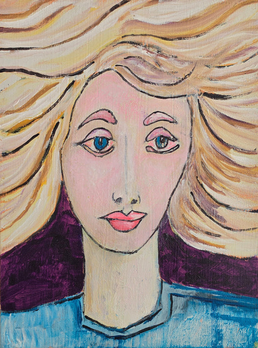 'Faces' by Patrick Bloomer, original Australian artwork