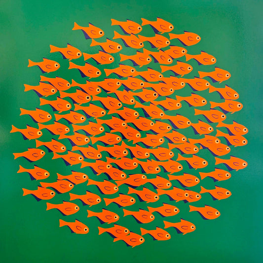 'Bullseye' by Ian Daniel, original Australian artwork