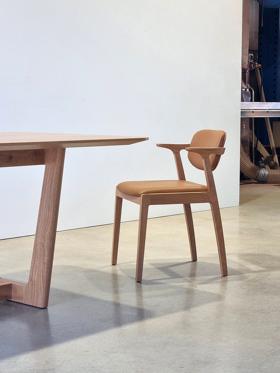 Kinross Chairs in WA Blackbutt by Nathan Day Design, made to order – detail