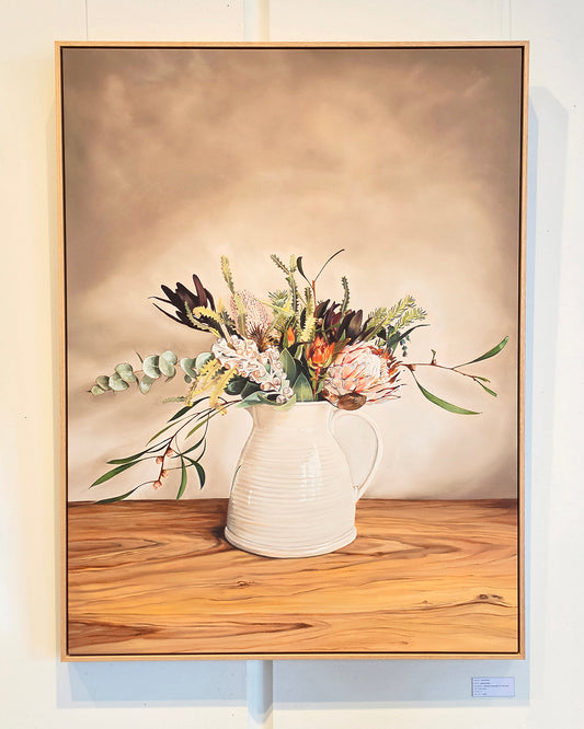 Ageless Beauty by Heidi Emma, stretched canvas print – detail
