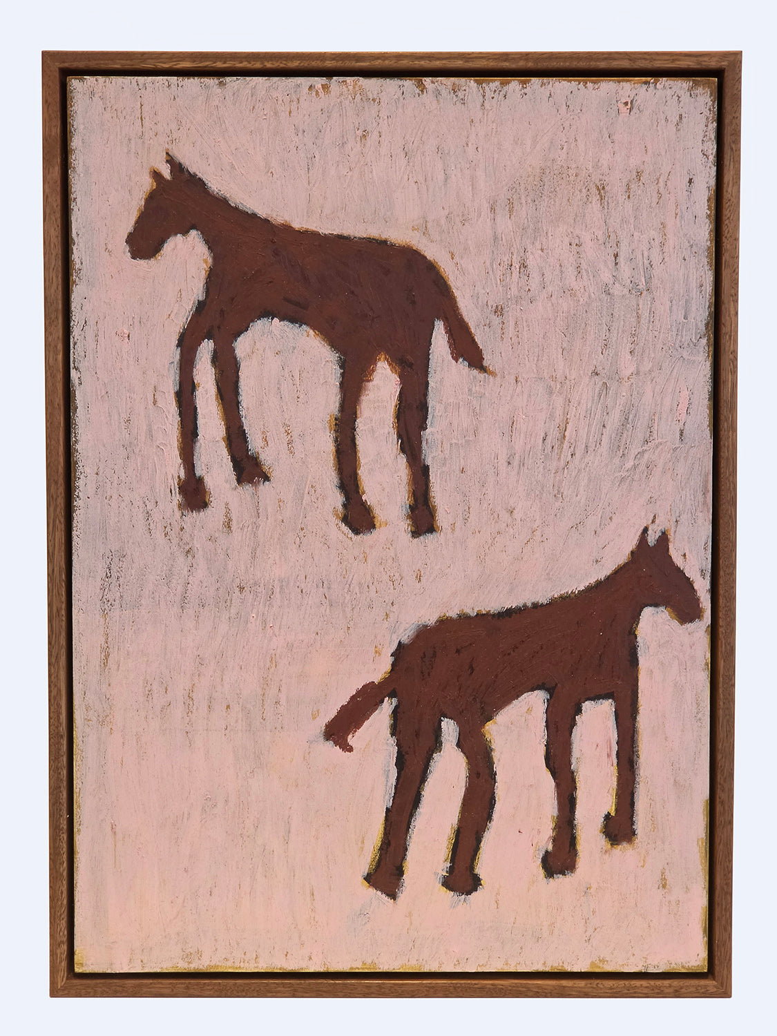 'Let Their Fancy Range' by Jessie Hartwig-Boutkan, original Australian artwork in a handcrafted timber shadow-line frame