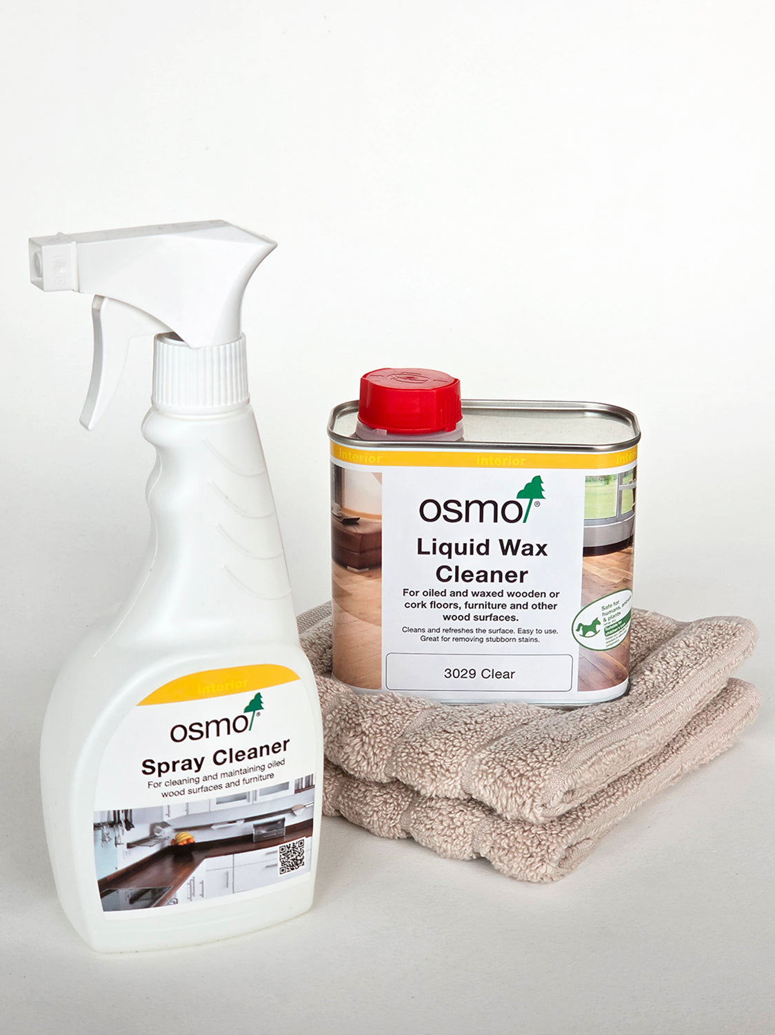 Furniture Maintenance Kit with liquid wax, spray cleaner and buffing pads, Nathan Day Gallery