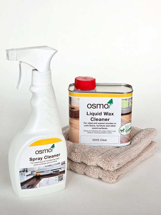 Furniture Maintenance Kit with liquid wax, spray cleaner and buffing pads, Nathan Day Gallery