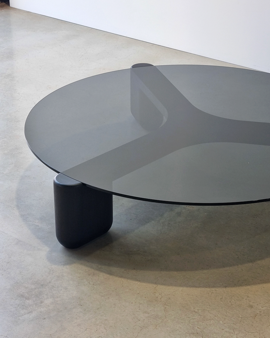 Hippo sculptural timber coffee table by Nathan Day Design – view 4