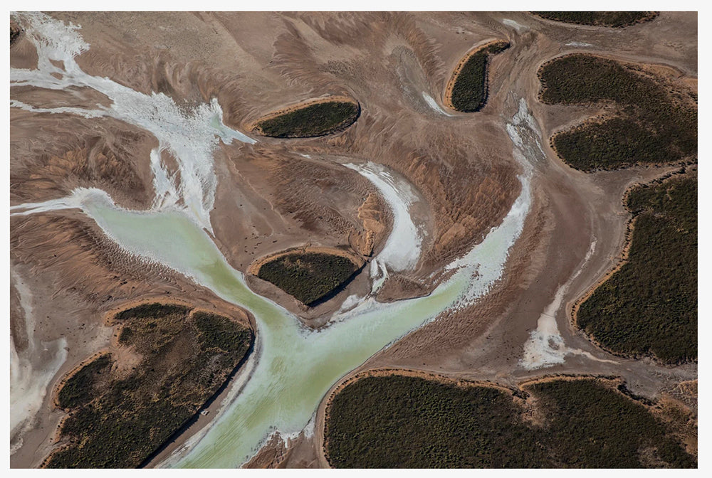 'Ubiquity' by Martine Perret, aerial fine art photograph of the Pilbara, Western Australia